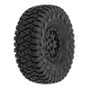 Toyo Open Country R/T Trail 1.0" Tires Mounted on Mini Impulse Black Internal Bead-Loc 7mm Hex Wheels (4) for SCX24 Front or Rea