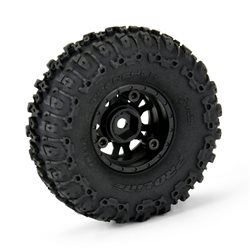 1/24 Trencher F/R 1.0 Trs MTD 7mm Blk Impulse (4)