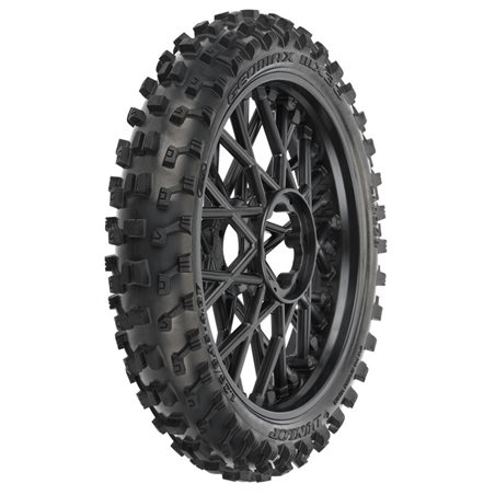 Dunlop Geomax MX33 V2 Bead CR4 Front Tire MTD Bullyspoke Black: Promoto-MX
