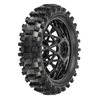 Dunlop Geomax MX33 V2 Bead CR4 Rear Tire MTD Bullyspoke Black: Promoto-MX