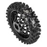Dunlop Geomax MX33 V2 Bead CR4 Rear Tire MTD Bullyspoke Black: Promoto-MX