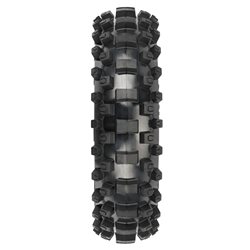 Dunlop Geomax MX33 V2 Bead CR4 Rear Tire MTD Bullyspoke Black: Promoto-MX