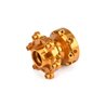 Pro-Spec Aluminum Front Hub, Gold: Promoto-MX