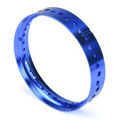 Pro-Spec Aluminum Front Rim, Blue: Promoto-MX