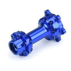 Pro-Spec Aluminum Rear Hub, Blue: Promoto-MX