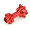 Pro-Spec Aluminum Rear Hub, Red: Promoto-MX