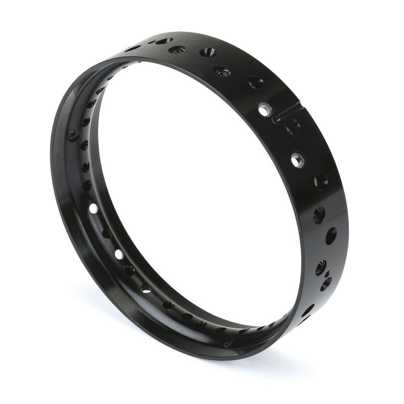 Pro-Spec Aluminum Rear Rim, Black: Promoto-MX