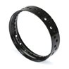 Pro-Spec Aluminum Rear Rim, Black: Promoto-MX