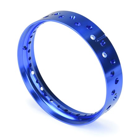 Pro-Spec Aluminum Rear Rim, Blue: Promoto-MX