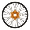 1/4 Pro-Spec Aluminum V2 Bead Rear Wheel, Assembled, Black/Gold: Promoto-MX