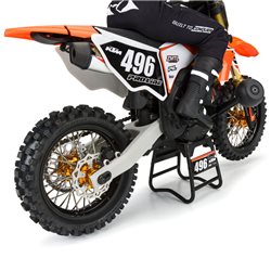 1/4 Pro-Spec Aluminum V2 Bead Rear Wheel, Assembled, Black/Gold: Promoto-MX