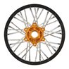 1/4 Pro-Spec Aluminum V2 Bead Rear Wheel, Assembled, Black/Gold: Promoto-MX