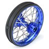 1/4 Pro-Spec Aluminum V2 Bead Rear Wheel, Assembled, Blue: Promoto-MX
