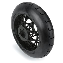 1/4 Supermoto Tire Rear MTD Black Wheel: PM-MX