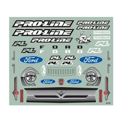 1/6 Pre-Cut 1956 Ford F-100 Clear Body for X-MAXX
