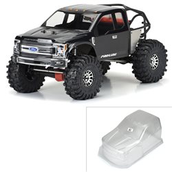 2017 Ford F-250 Super Duty Cab-Only Clear Body for SCX6