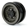 Black Rhino Armory Gunmetal 2.9" Aluminum Dual Offset (+5/+10) Wheels for Axial SCX6
