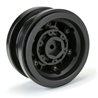 Black Rhino Armory Gunmetal 2.9" Aluminum Dual Offset (+5/+10) Wheels for Axial SCX6