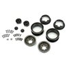 Black Rhino Armory Gunmetal 2.9" Aluminum Dual Offset (+5/+10) Wheels for Axial SCX6