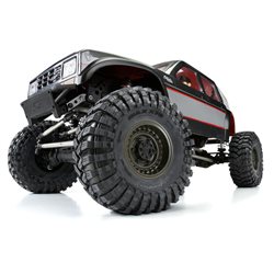 Black Rhino Armory Gunmetal 2.9" Aluminum Dual Offset (+5/+10) Wheels for Axial SCX6