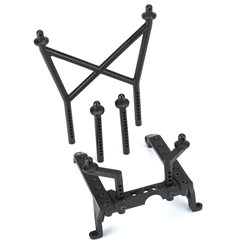 Extended Front and Rear Body Mounts for SCX6