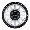 Pro-Line Racing 1/6 Method 305 Alum F/R 2.9 +2 Offset SCX6 Wheel Faces (2) Silver