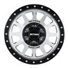 Pro-Line Racing 1/6 Method 305 Alum F/R 2.9 +2 Offset SCX6 Wheel Faces (2) Silver