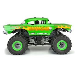 1957 Chevy Bel Air "Avenger Edition" Clear Body for Losi LMT, Crawler, 1/8 MT