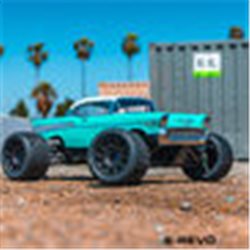 1957 Chevy Bel Air "Avenger Edition" Clear Body for Losi LMT, Crawler, 1/8 MT