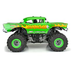 1957 Chevy Bel Air "Avenger Edition" Clear Body for Losi LMT, Crawler, 1/8 MT