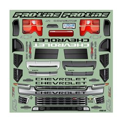 1/8 2021 Chevrolet Silverado 2500 HD Clear Body