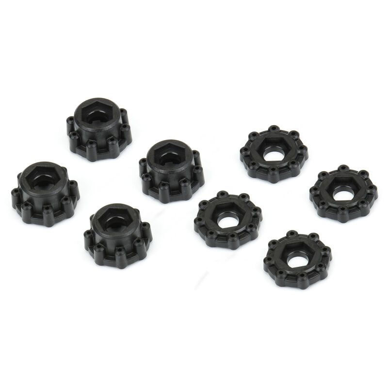 8x32 to 17mm Hex Adapters for 8x32 3.8 Wheels