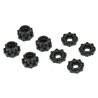 8x32 to 17mm Hex Adapters for 8x32 3.8 Wheels