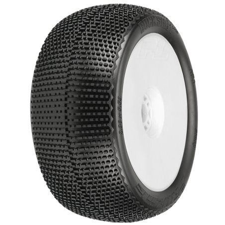 BuckShot VTR 4.0 S3 1:8 TruckMTD White Offset F/R