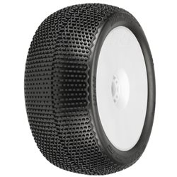 BuckShot VTR 4.0 S3 1:8 TruckMTD White Offset F/R