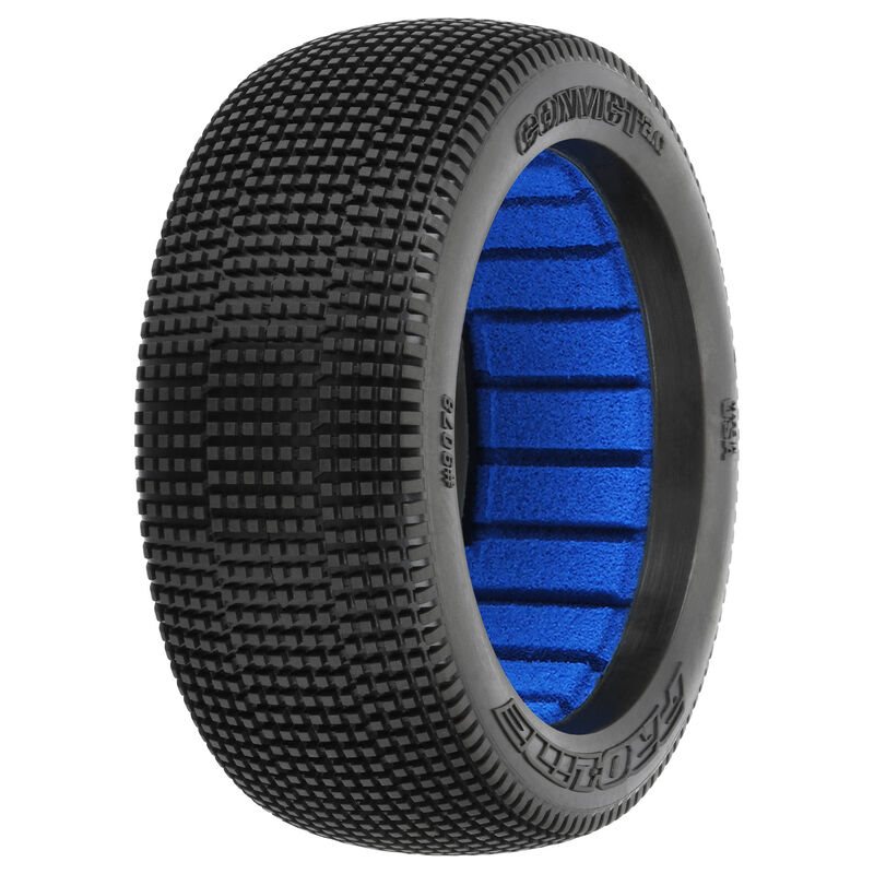 Convict 2.0 S4 (Super Soft) Off-Road 1:8 Buggy Tires (2) for Front or Rear