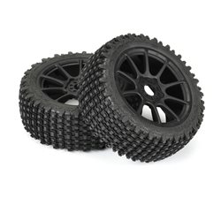 1/8 Gladiator M2 Fr/Rr BgyTire MTD Blk Mach 10 (2)