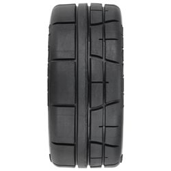 Menace HP BELTED Speed Run 1:8 Tires Mounted on Mach 10 Black 17mm Wheels (2) for Front or Rear