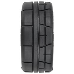 Menace HP BELTED Speed Run 1:8 Tires Mounted on Mach 10 Black 17mm Wheels (2) for Front or Rear