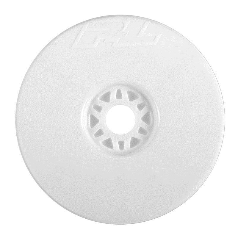 1/8 Velocity V2 Buggy Wheel, Fr & R, White(4)
