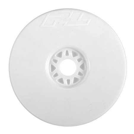 1/8 Velocity V2 Buggy Wheel, Fr & R, White(4)