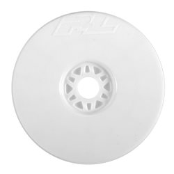 1/8 Velocity V2 Buggy Wheel, Fr & R, White(4)