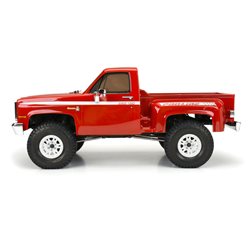 1982 Chevy K-10 Clear Body Set w/Scale Molded Accs