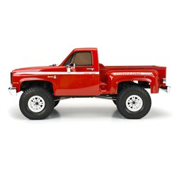 1982 Chevy K-10 Clear Body Set w/Scale Molded Accs