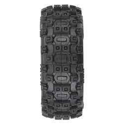 Badlands MX 1.9" All-Terrain Buggy Tires (4) Mounted on Mach-10 Black 1.9" 12mm Hex Wheels for Typhon GROM 4x4 Front or Rear
