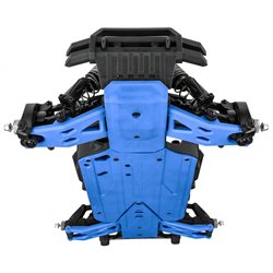Bash Armor Chassis Protector (Blue) for ARRMA 3S Short Wheelbase