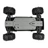 Bash Armor Chassis Protector (Stone Gray) for ARRMA 3S Long WB