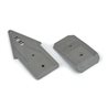 Bash Armor F/R Skid Plates (Stone Gray) for ARRMA 3S Vehicles