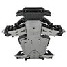 Bash Armor F/R Skid Plates (Stone Gray) for ARRMA 3S Vehicles