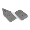 Bash Armor F/R Skid Plates (Stone Gray) for ARRMA 3S Vehicles